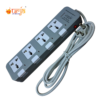 URJA (984-2M) 4 Port Surge Protector – 100% Copper, 4000W(16A) 3 Pin Extension Multiplug with Individual Switches & LED Indicator