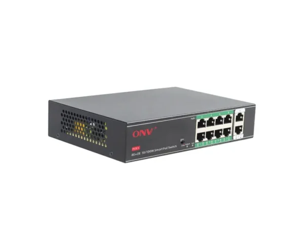 ONV 8+2 Port AI PoE Switch ONV-H1108PSD