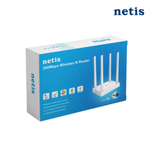 Netis 300Mbps Wireless N Router | 4 Antenna with Cloud Managed Features