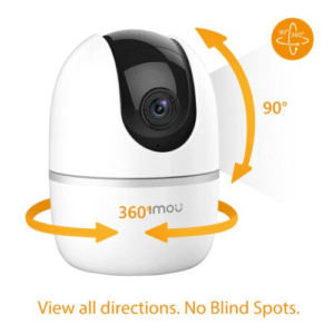 IMOU Ranger 2 Pro 3MP Full Color Night Vision Dual Band Wi-Fi 6 One Touch Calling Wi-Fi Camera