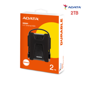 ADATA 2TB External Hard Drive HD680 (USB 3.2 | Shock Absorbing | Detachable USB Cable)