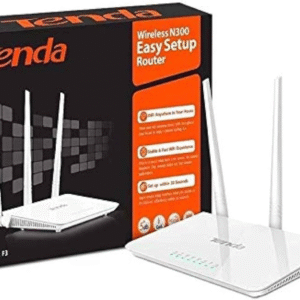 Tenda F3 300Mbps Wireless Router with 3 External Antennas
