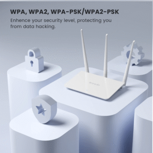 Tenda F3 300Mbps Wireless Router with 3 External Antennas