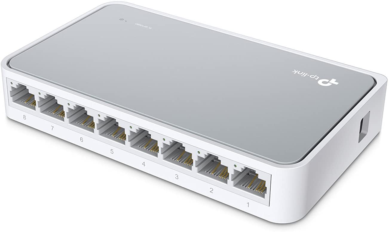 TP-Link 8-Port 10/100Mbps Desktop Switch (TL-SF1008D)